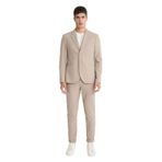 DeFacto Jogger Fit Kısa Paça Penye Pantolon, 36, F0407AX25AU, Bej-BG773, Erkek