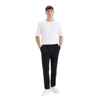DeFacto Jogger Pantolon Penye Beli Bağcıklı Cepli Siyah W28 x L30