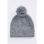 Defacto K0105A6.18WN.ER2 Ekru Kız Çocuk Ponponlu Bere