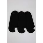 DeFacto K4595AZNS BK23 Pamuklu 3'lü Erkek Sneaker Çorabı