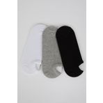 DeFacto K4595AZNS Erkek Pamuklu 3'lü Sneaker Çorabı