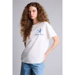 DeFacto Kadın T-shirt G9005AX/WT32 OFF WHITE
