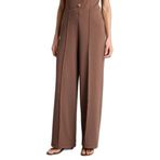 DeFacto Kahverengi Wide Leg Pantolon, S, H5403AX26SP, Kahve, Kadın