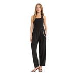 DeFacto Kanvas Pantolon F9456AX/BK27 BLACK, 34, F9456AX25AU, Siyah-BK27, Kadın