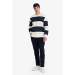 DeFacto Kanvas Pantolon Y2651AZ/NV64 NAVY, 32, Y2651AZ26SP, Lacivert-NV64, Erkek