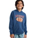 DeFacto Kapüşonlu Baskılı İçi Yumuşak Tüylü Sweatshirt Erkek Çocuk, 8-9 Yaş, G5564A825CW, İndigo-IN179, erkek-çocuk