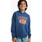 DeFacto Kapüşonlu Baskılı İçi Yumuşak Tüylü Sweatshirt Erkek Çocuk G5564A825CW - Indigo-IN179 - 9 - 10 Yaş