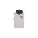 DeFacto Kapüşonlu Baskılı Skuba Dalgıç Kumaş Kolsuz Sweatshirt Çocuk, 13-14 Yaş, Kapüşonlu Baskılı Skuba Kolsuz Sweatshirt, Gri-GR492, Erkek