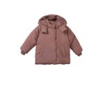 DeFacto Kapüşonlu Cepli Çıtçıtlı Fermuarlı Şişme Mont Kız Bebek, 2-3 Yaş, Kapüşonlu Cepli Çıtçıtlı Fermuarlı Şişme Mont, Bordo-BR94, baby-girls