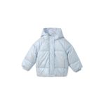 DeFacto Kapüşonlu Fermuarlı Çıtçıtlı Şişme Mont Kız Bebek, 9-12 Ay, Kapüşonlu Fermuarlı Çıtçıtlı Şişme Mont, Mavi-BE216, baby-girls