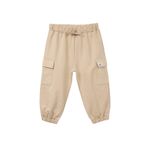 DeFacto Kargo Fıt Pantolon Erkek Bebek, 12-18 AY, G7285A526SP, Bej-BG106, Erkek bebek