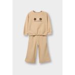 DeFacto Kız Bebek 2'li Takım Çiçekli Sweatshirt Eşofman Altı G5092A525WN