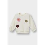 DeFacto Kız Bebek Bisiklet Yaka Çiçekli Sweatshirt G2644A525AU