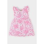 DeFacto Kız Bebek Çiçek Desenli Kısa Kollu Yazlık Elbise A0136A525SM - Pembe-PN164 - 18 - 24 Ay