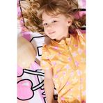 DeFacto Kız Bebek Desenli Fermuarlı Fırfırlı Mayo, 6-9 Ay (74cm), H5411A526HS, Sarı, Kız bebek