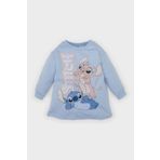 DeFacto Kız Bebek Disney Lilo & Stitch Bisiklet Yaka Uzun Kollu Sweat Elbise D8439A524AU