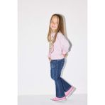 DeFacto Kız Bebek Flare Fit Jean Pantolon F3693A525AU - Dropsuz - 2 - 3 Yaş - Mavi-BE364