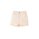 DeFacto Kız Bebek Kız Bebek Comfort Fit Gabardin Şort, Taş Rengi, 24-36 Ay