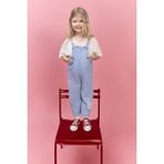 DeFacto Kız Bebek Pamuklu Tulum H0370A526SM - Mavi-NM39 - 2 - 3 Yaş