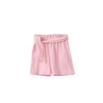 DeFacto Kız Bebek Paperbag Kalıplı Örme Şort, 3-4 Yaş, H4794A526SM, Pembe-PN186, Kız bebek