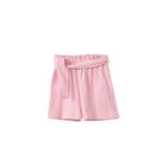 DeFacto Kız Bebek Paperbag Kalıplı Örme Şort, 4-5 Yaş, H4794A526SM, Pembe-PN186, Kız bebek