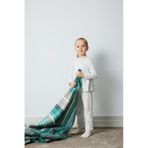 DeFacto Kız Bebek Pijama Takımı Ribana Uzun Kollu Üst Beli Lastikli Uzun Alt E0766A525SPBE61 Mavi