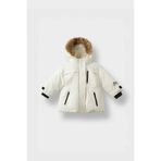 DeFacto Kız Bebek Polar Astarlı Şişme Mont, 9-12 Ay, F4157A525WN, Ekru-ER134, Bebek-Kızlar