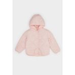 DeFacto Kız Bebek Rüzgar Geçirmez Su Geçirmez Kapitoneli Kapüşonlu Çıtçıtlı Şişme Mont E7974A525AU - Pembe-PN99 - 2 - 3 Yaş