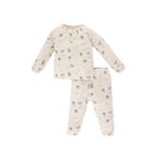 DeFacto Kız Bebek Unicorn Baskılı Uzun Kollu Pijama Takımı, Kırık Beyaz, 6-9 M