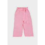 DeFacto Kız Bebek Wide Leg Düz Paça Pantolon E2941A525SP - Dropsuz - 12 - 18 Ay - Pembe-PN164