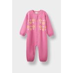 DeFacto Kız Bebek Yenidoğan Çiçekli Uzun Kollu Triko Tulum F3224A525WN - Pembe-PN280 - Dropsuz - 2 - 3 Yaş