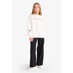 DeFacto Kız Çocuk 2li Takım Baskılı Sweatshirt Eşofman Altı F2563A825WN