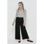 DeFacto Kız Çocuk Baggy Fit Geniş Bol Paça Gabardin Pantolon G1622A825AU