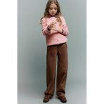 Defacto Kız Çocuk Balloon Fit Oval Paça Gabardin Okul Pantolonu F7573a825aubn310 Kahve