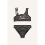 Defacto Kız Çocuk Barbie Bikini Takımı E5224a825hsbk27 Siyah