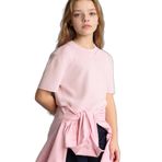 DeFacto Kız Çocuk Bisiklet Yaka Ribana Kazak, 9-10 Yaş, G6858A826SM, Pembe-PN38, Kız Çocuklar