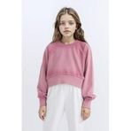 DeFacto Kız Çocuk Bordo Sweatshirt, 7-8 Yaş, D6994A824WN, Bordo-BR277, kız-çocuk