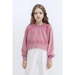 DeFacto Kız Çocuk Bordo Sweatshirt, 9-10 Yaş, D6994A824WN, Bordo-BR277, kız-çocuk