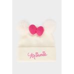 Defacto Kız Çocuk Disney Mickey & Minnie Nakışlı Bere F2376a825wner2 Ekru