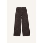 Defacto Kız Çocuk Flare Fit Leopar Desenli İspanyol Paça Pantolon G3695a825wnkh58 Haki