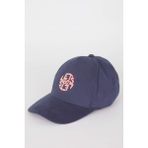 DeFacto Kız Çocuk Jean Görünümlü Cap Şapka C0586A825SM - 5 - 9 Yaş - Mavi-BE278