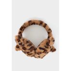 Defacto Kız Çocuk Leopar Desenli Pelüş Kulaklık F4355a825wnbn450 Kahve