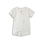 DeFacto Kız Çocuk Regular Fit 2li Pijama Takımı, 5-6 Yaş, H5755A826SM, Ekru-ER105, Kız Çocuklar