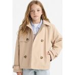 Defacto Kız Çocuk Regular Fit Trençkot D6938a825aubg387 Bej