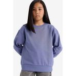 DeFacto Kız Çocuk Relax Fit Bisiklet Yaka Basic Düz Okul Sweatshirt A2797A825AU - 5 - 6 Yaş - Mor-PR510