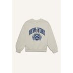 DeFacto Kız Çocuk Relax Fit Bisiklet Yaka Baskılı Sweatshirt E8773A825AU