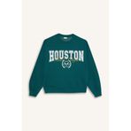 DeFacto Kız Çocuk Relax Fit Bisiklet Yaka Baskılı Sweatshirt E8894A825AU
