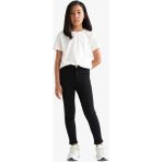 DeFacto Kız Çocuk Skinny Fit Dar Paça Jean Pantolon E5875A825AU - Siyah-BK27 - 7 - 8 Yaş