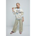 DeFacto Kız Çocuk Wide Leg Geniş Bol Paça Cepli Pantolon D3720A824WN