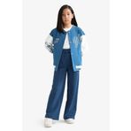 DeFacto Kız Çocuk Wide Leg Geniş Paça Beli Lastikli Eşofman Altı C7131A825AU